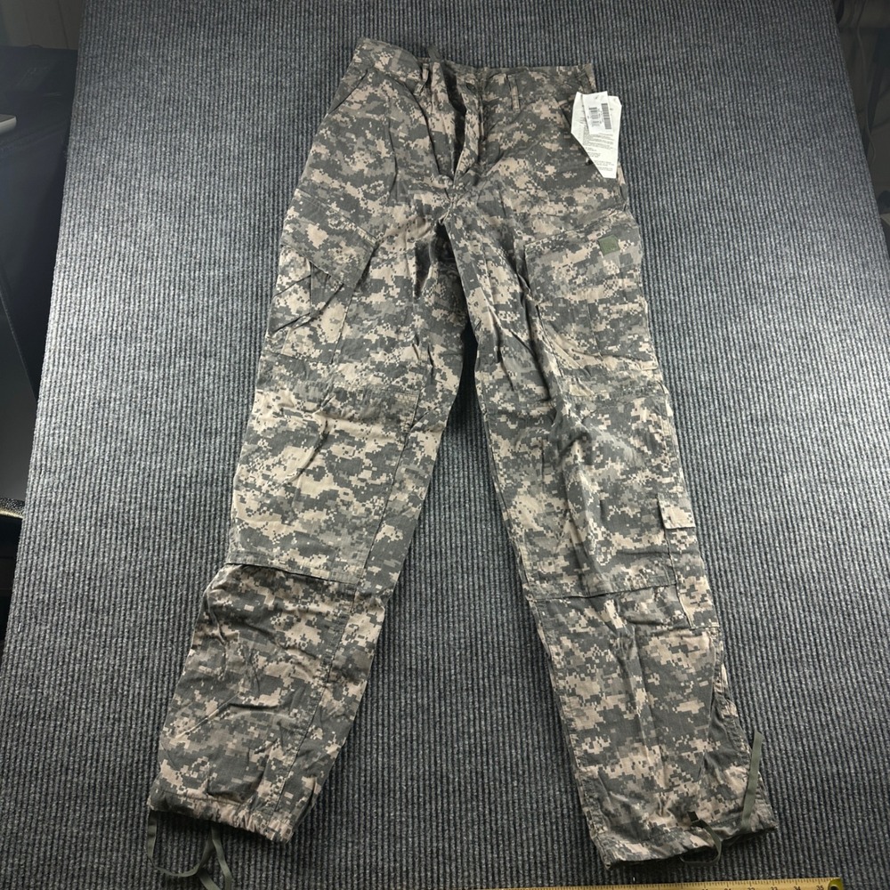 US Military ACU Trouser Digital Camo Cargo Pants Small Long UCP Ripstop NEW